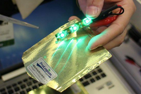 臺灣輝能科技量產(chǎn)可撓式鋰電池 電池厚度僅0.38公厘 臺灣輝能科技量產(chǎn)可撓式鋰電池 電池厚度僅0.38公厘